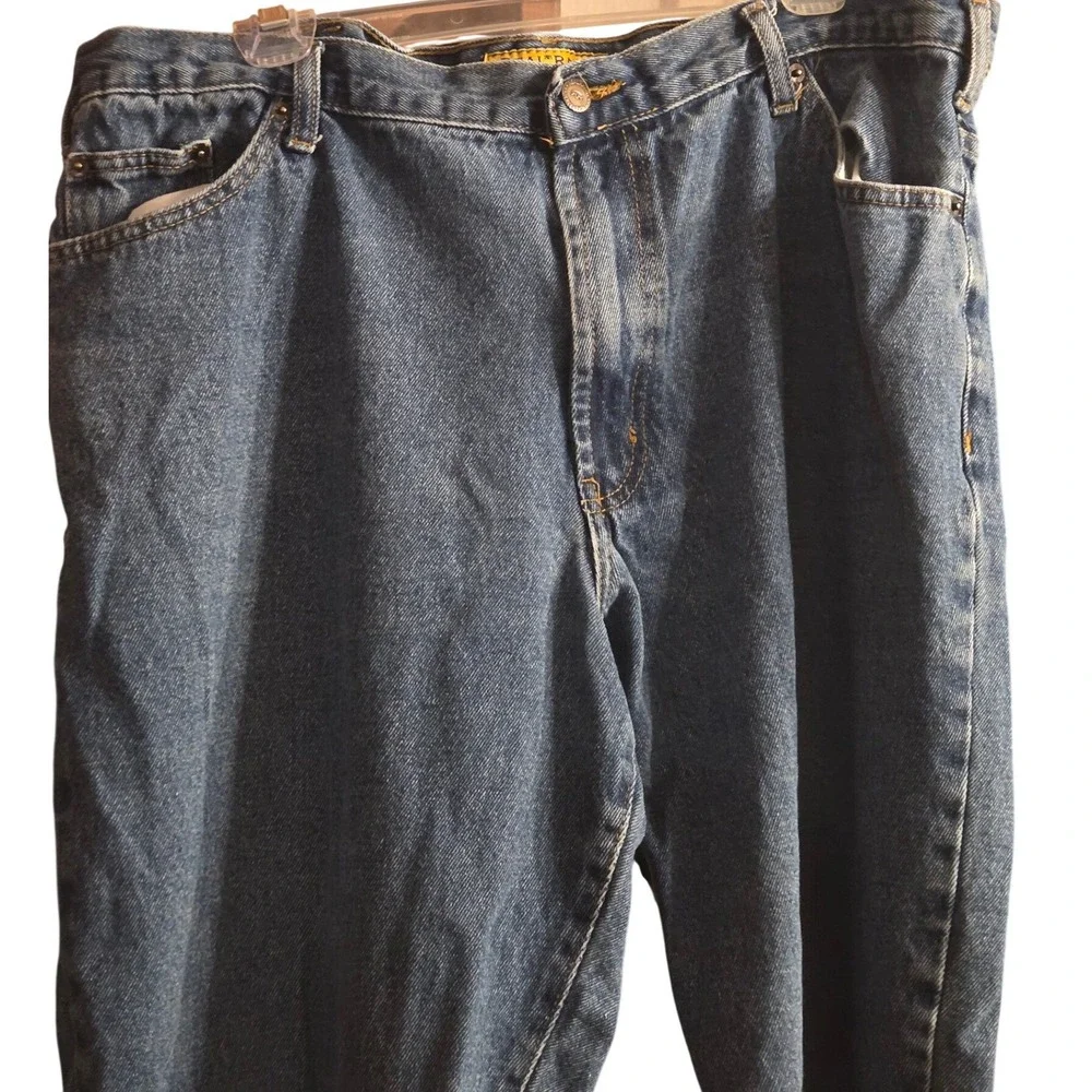 Lot 2 Real Ranch Relaxed Fit Jeans Mens 40x32, 34 Workwear Atwoods Western